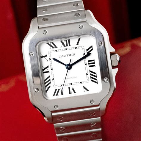 cartier santos model history|cartier santos first watch.